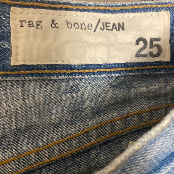 Rag and Bone mid-waist boyfriend jeans size 25 - Picture 5 of 7